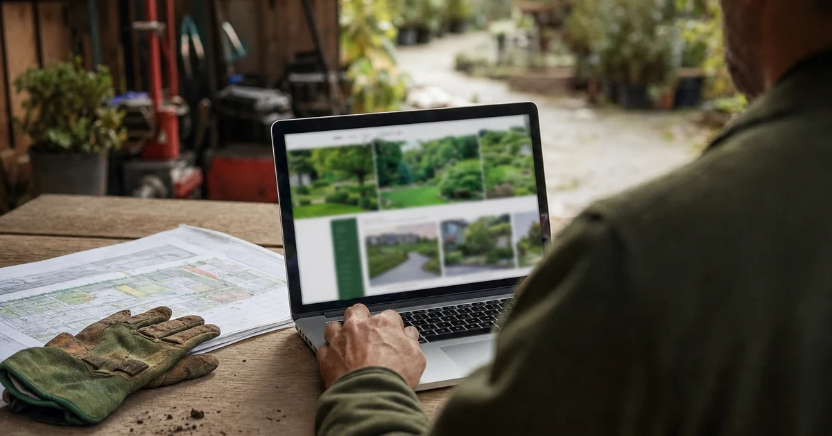 Landscaper Website Design That Books Bigger Jobs