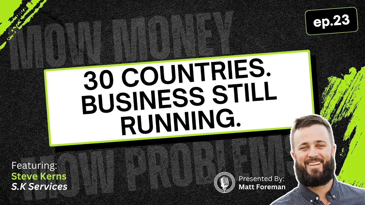 Steve Kerns of S.K. Services on the Mow Money, Mow Problems podcast