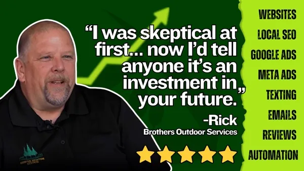 Brothers Outdoor Services testimonial