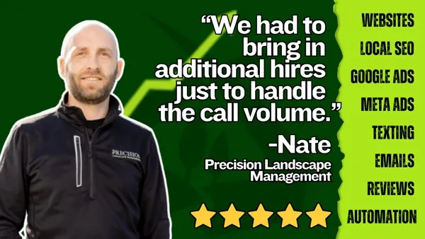Precision Landscape testimonial